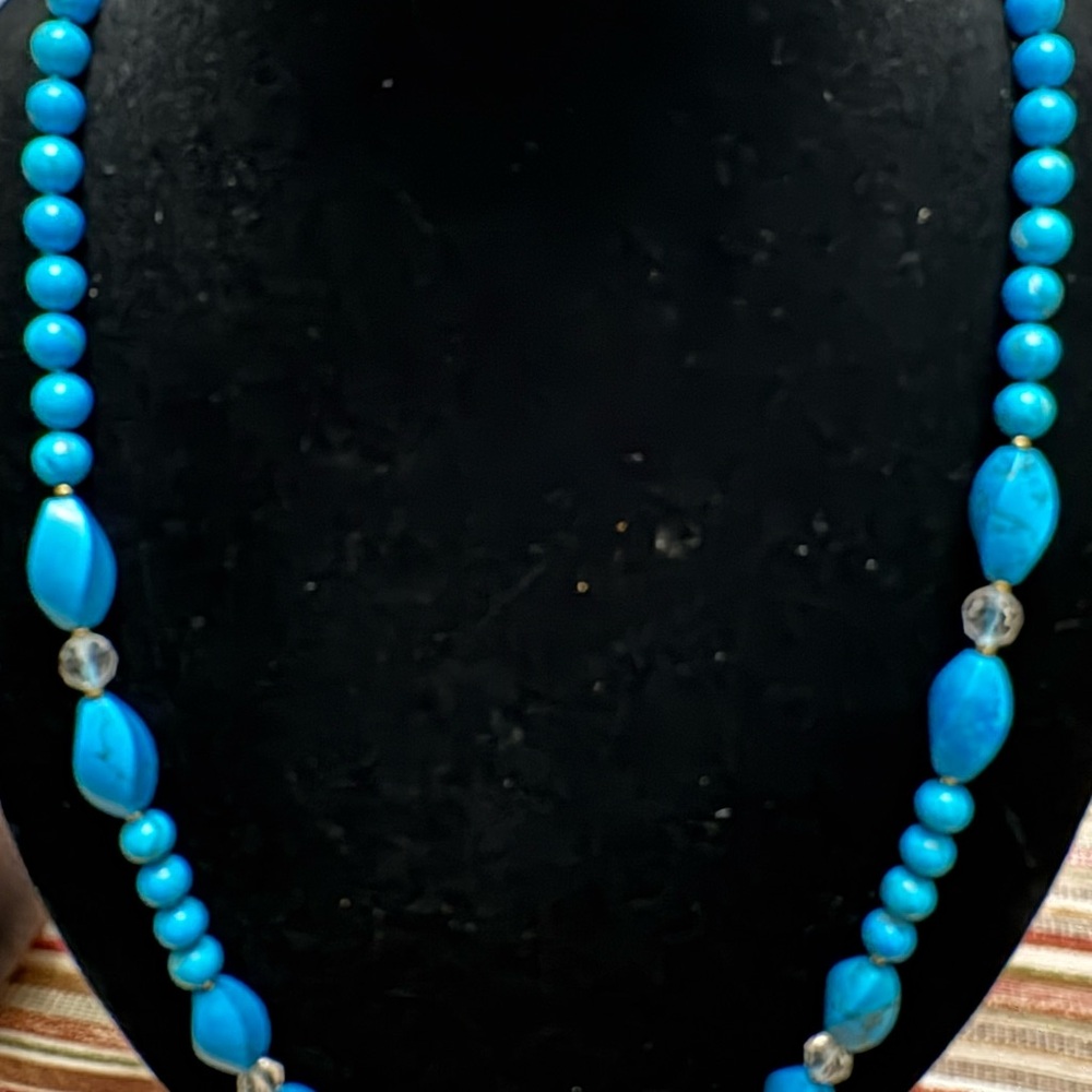 Turquoise Beaded Necklace